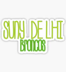 SUNY Delhi Broncos Sticker