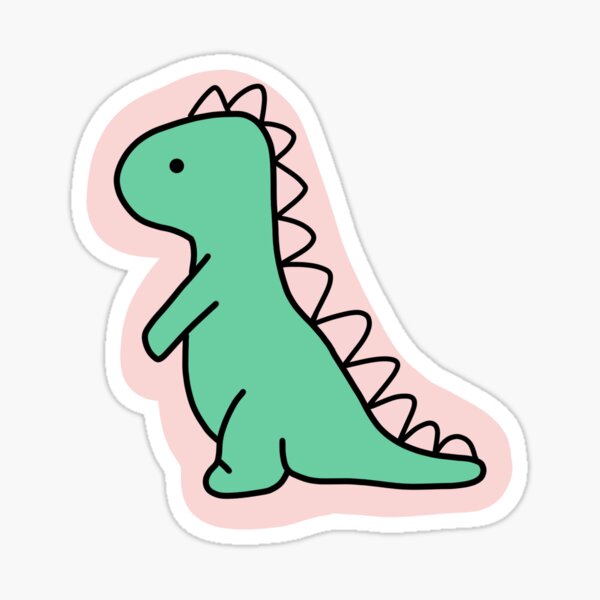 Cute Green Dino Pfp