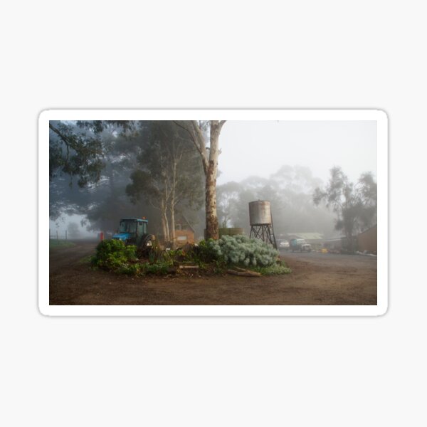 Item preview, Misty Morning Willunga Hill by Adelaide Artist Avril Thomas at Magpie Springs designed and sold by MagpieSprings.