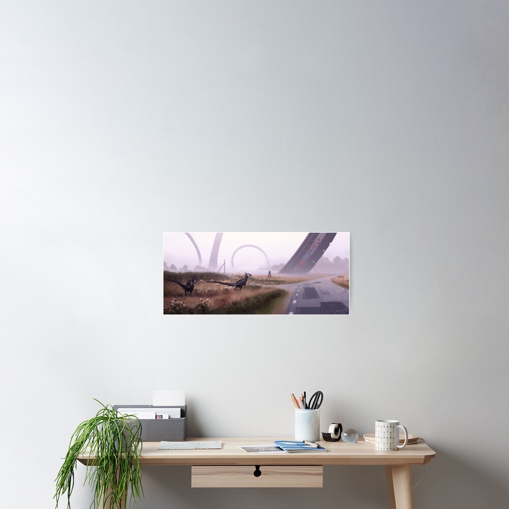 Item preview, Poster designed and sold by simonstalenhag.
