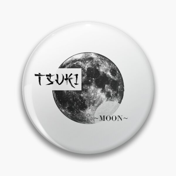 Tsuki Pins and Buttons for Sale