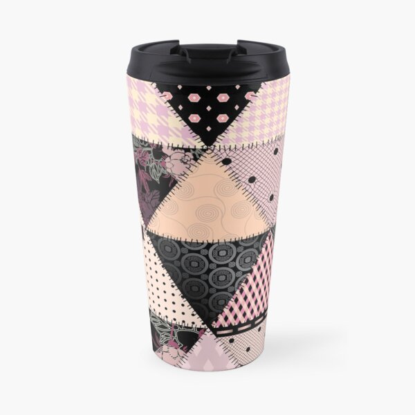 Patchwork pattern Travel Mug