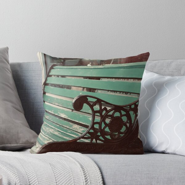 Item preview, Vintage Rustic Green Bench designed and sold by Kyle West.