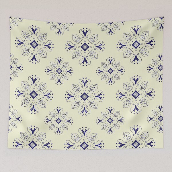 Item preview, Moorish Tiles Pattern Moroccan Ceramic Motif designed and sold by HappyTees Lab.