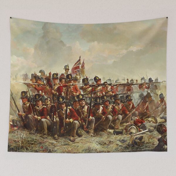 Item preview, HD. The 28th Regiment at Quatre Bras, by Lady Butler, 1875 designed and sold by ArmoniMundi.