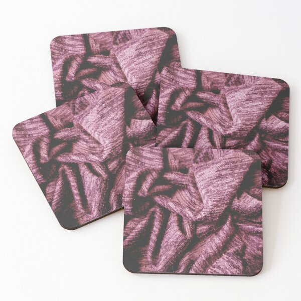 Item preview, Berry coloured heathered fabric designed and sold by Kim-Pratt.