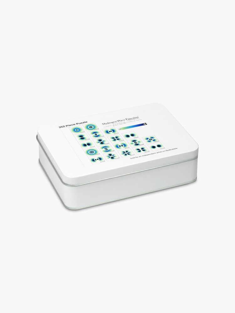 Alternate view of Hydrogen Wave Function Jigsaw Puzzle