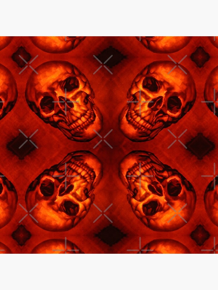 Skull from a Pumpkin Carving by MotiBlack