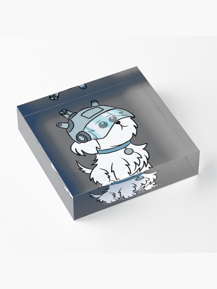 Alternate view of Snuffles | Rick and Morty Acrylic Block