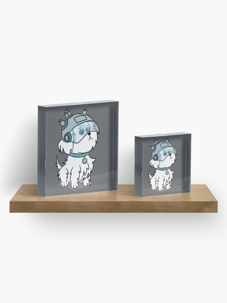 Alternate view of Snuffles | Rick and Morty Acrylic Block
