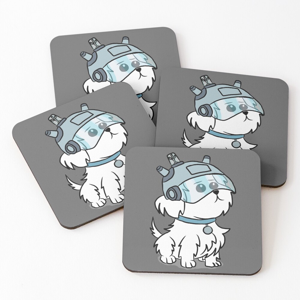 Snuffles | Rick and Morty Coasters (Set of 4)