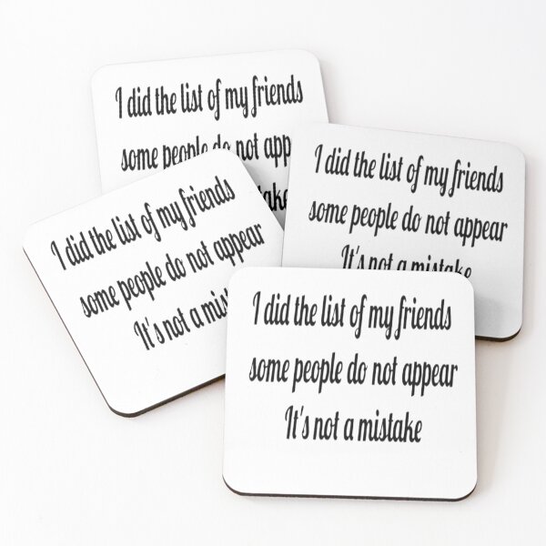 Item preview, The list of my friends  designed and sold by Alexaksil.