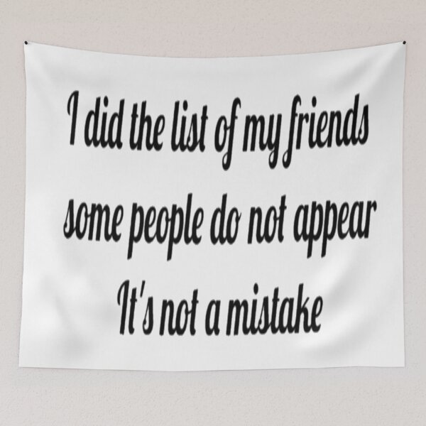 Item preview, The list of my friends  designed and sold by Alexaksil.