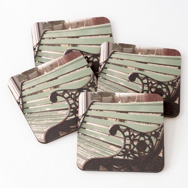 Item preview, Faded Rustic Green Bench designed and sold by Kyle West.