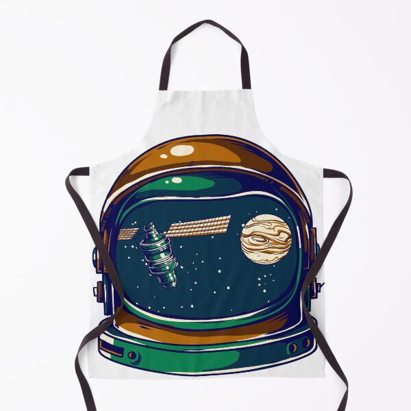 Item preview, Astronaut Helmet - Satellite and the Moon designed and sold by BALONROSU.
