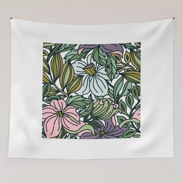 Artikelvorschau, Fantastische Musterblumenmaske Naturmasken für Mädchen entworfen und verkauft von hiliga.