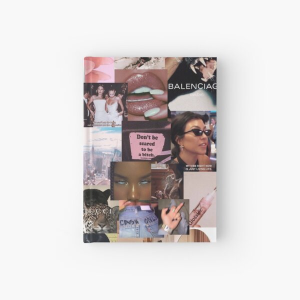 vsco collage boujee no. 4 Hardcover Journal