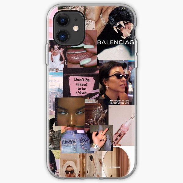 vsco collage boujee no. 4 iPhone Soft Case