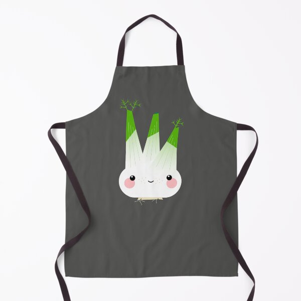 Kawaii Illustration Feiner Fenchel Schürze