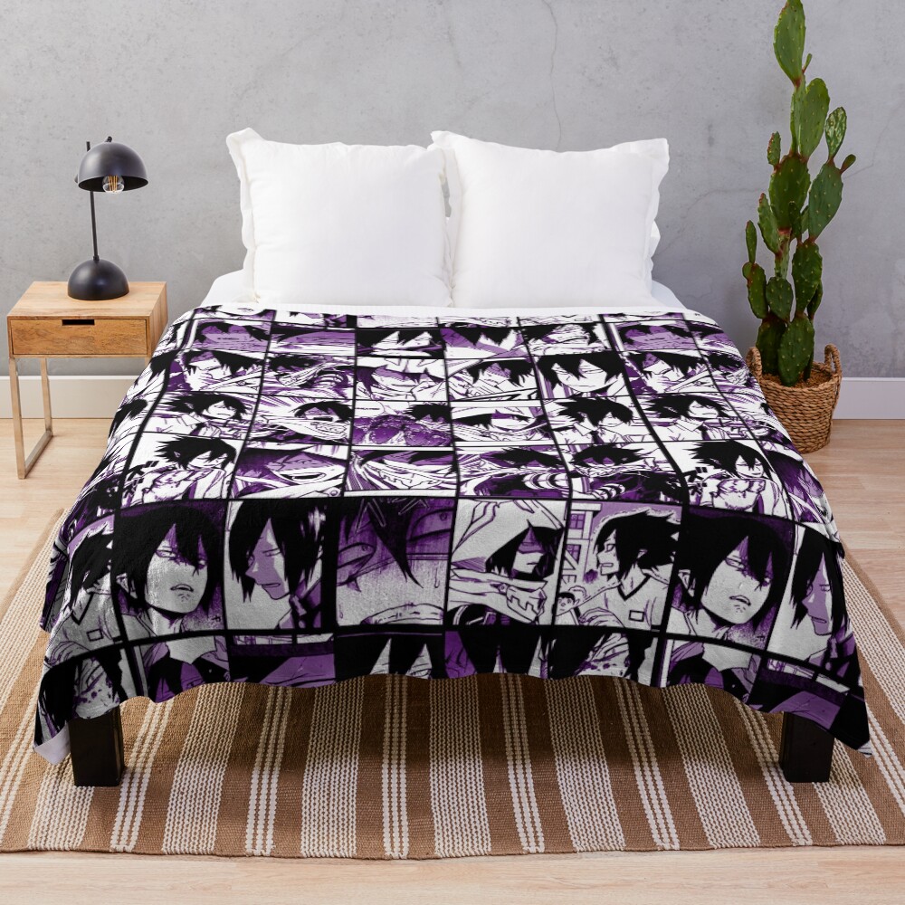 Tamaki Amajiki Collage color version Throw Blanket