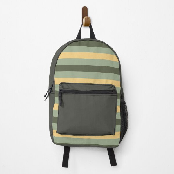 Item preview, green yellow stripes designed and sold by ZiphGames.