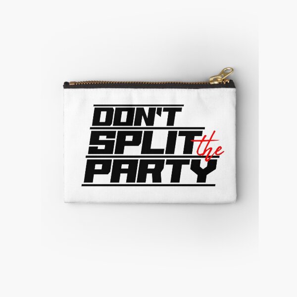 Item preview, Don't Split the Party - Black designed and sold by James Park.