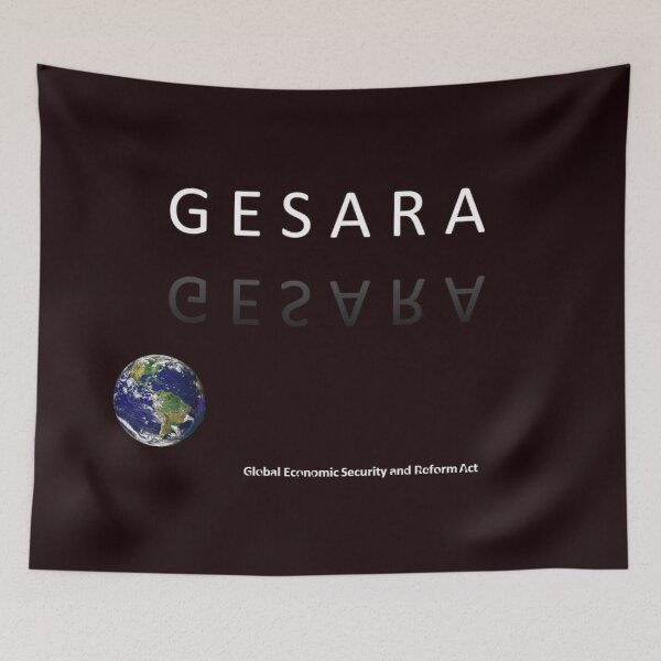 Item preview, GESARA - wipe out global debt, allegedly. designed and sold by Art With Impact – Statement Art & Apparel for Deep Thinkers.