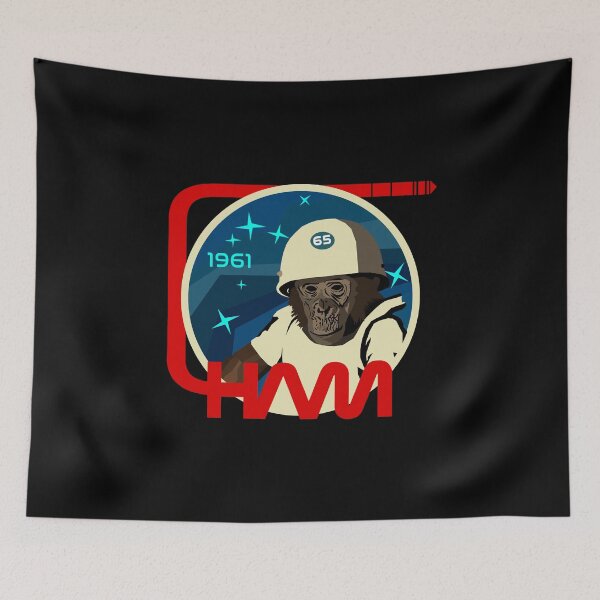 Item preview, Ham the space monkey designed and sold by MG-Artwork.