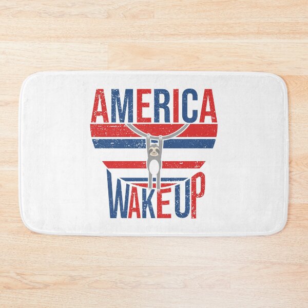 Item preview, America Wake Up - Can US Wake Up - Sloth Design designed and sold by yeknow.