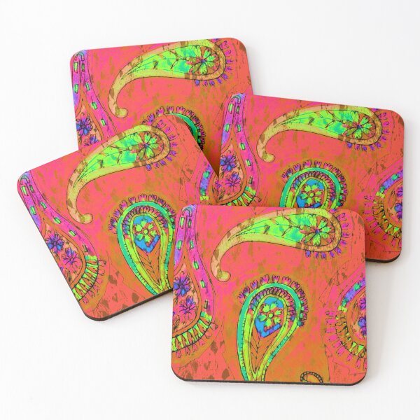 Item preview, giant paisleys sizzling designed and sold by Nickdavisinghe.