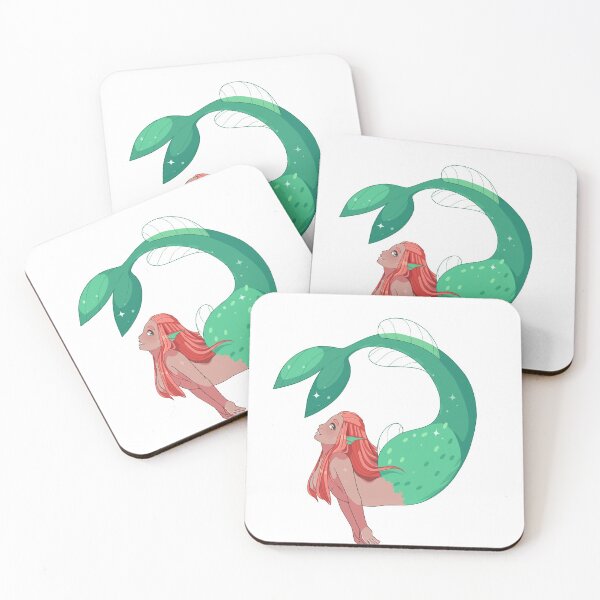 Item preview, Mermaid Yoga designed and sold by MochaMeadow.