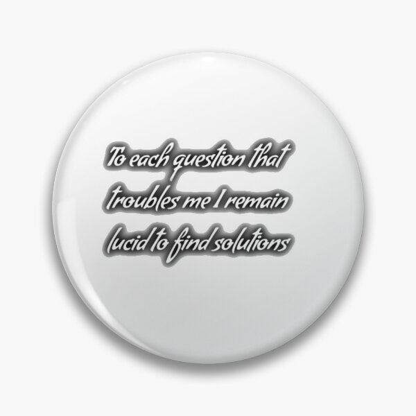 Item preview, For each question that troubles me  designed and sold by Alexaksil.