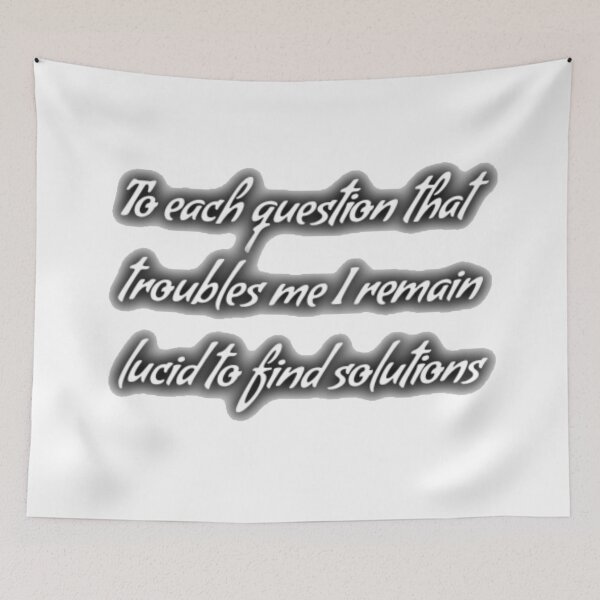 Item preview, For each question that troubles me  designed and sold by Alexaksil.