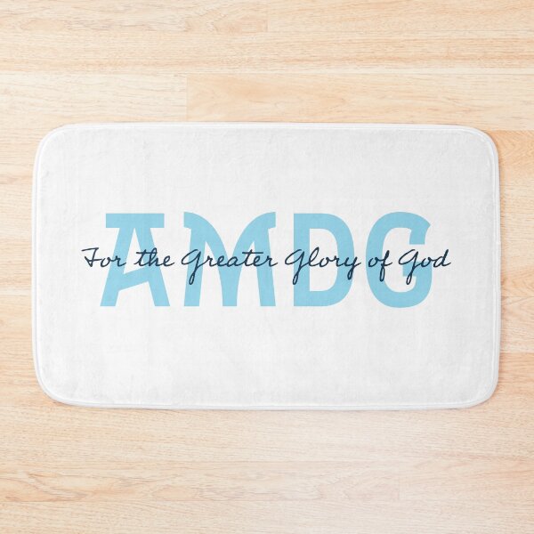 Item preview, AMDG: For the Greater Glory of God designed and sold by Modern World Catholic.
