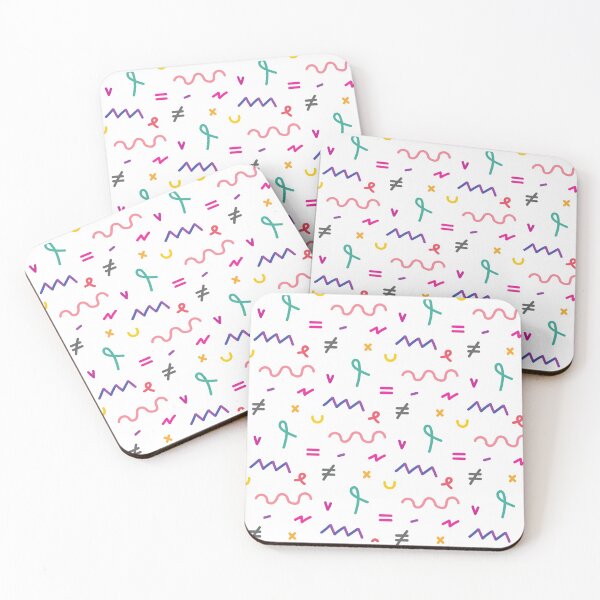 Item preview, Pattern colorful symbols awesome masks designed and sold by hiliga.