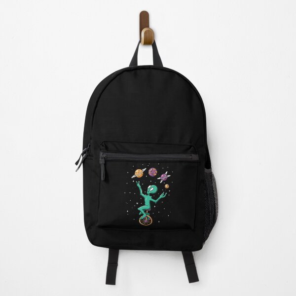 Alien Circus Juggling Planets Backpack