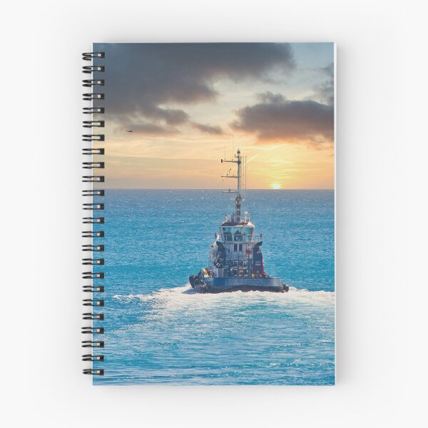Item preview, Tugboat Heading into Sunset designed and sold by dbvirago.