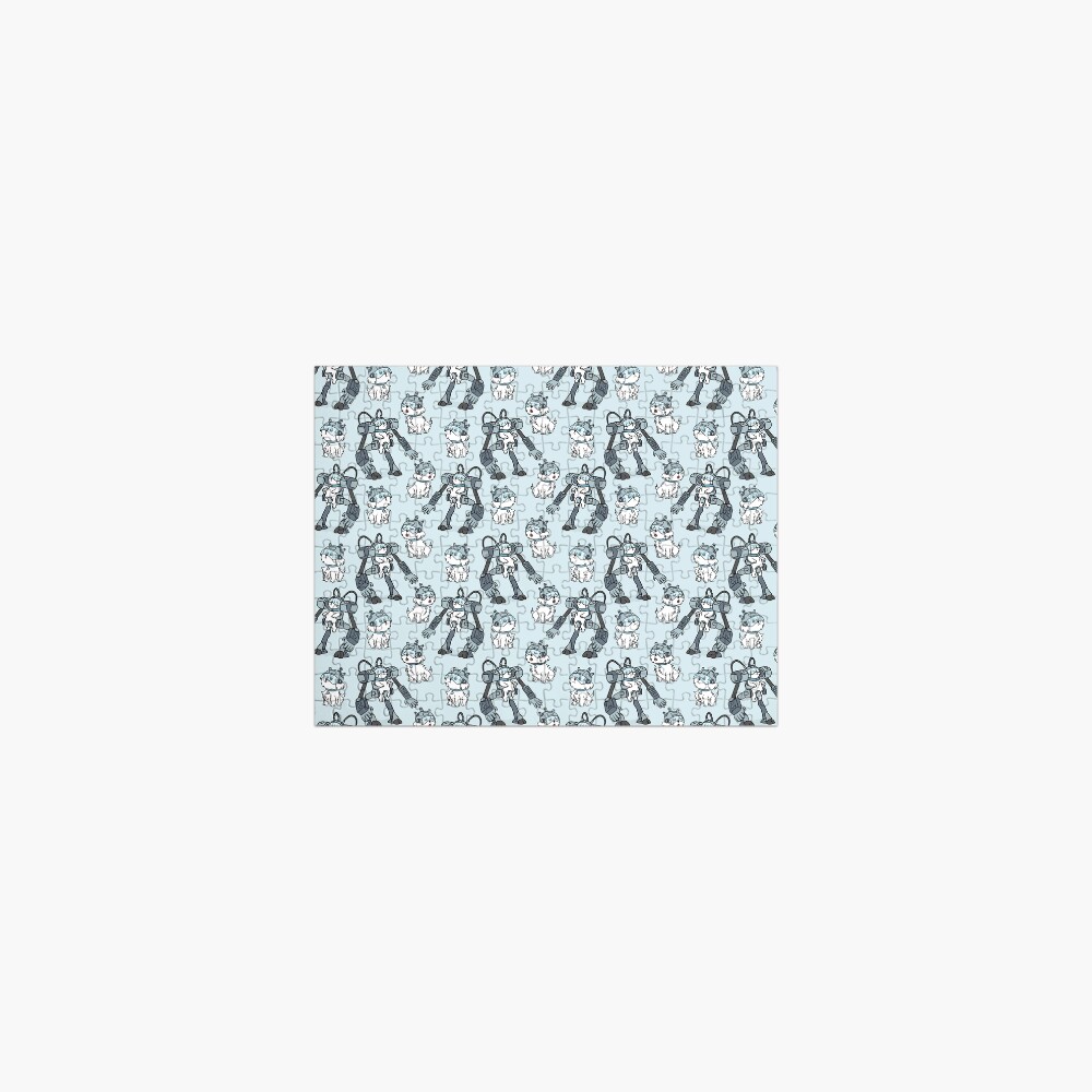 Snuffles/Snowball Pattern - Rick and Morty Jigsaw Puzzle