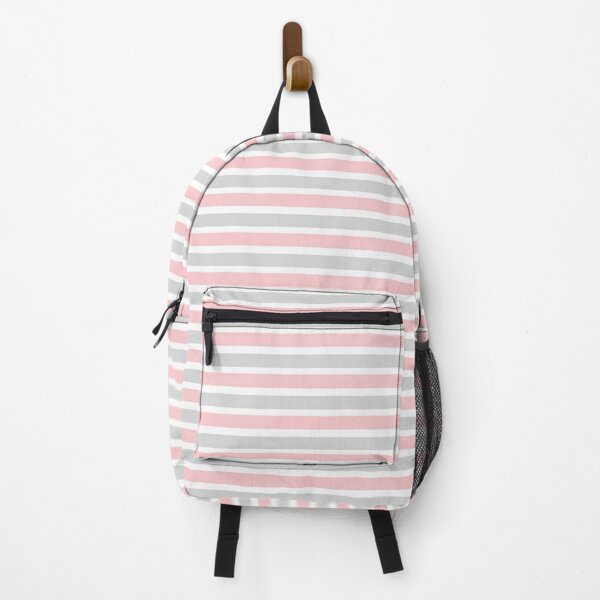 Item preview, Pink and grey stripes - Pattern designed and sold by KauzSL.
