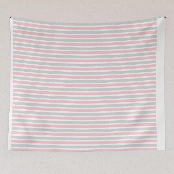 Item preview, Pink and grey stripes - Pattern designed and sold by KauzSL.