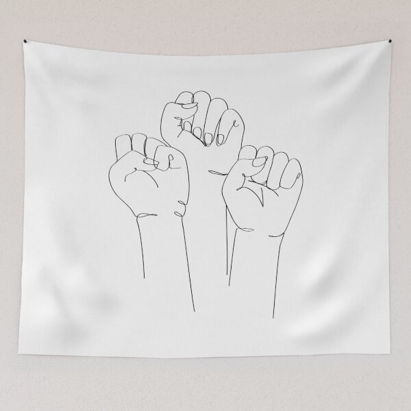Item preview, Hands Girls Power designed and sold by Tinteria.