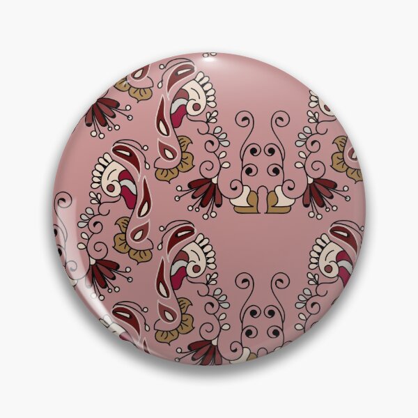 Item preview, Batik Therapy - Light Grayish Red designed and sold by BumbleChynxBee.
