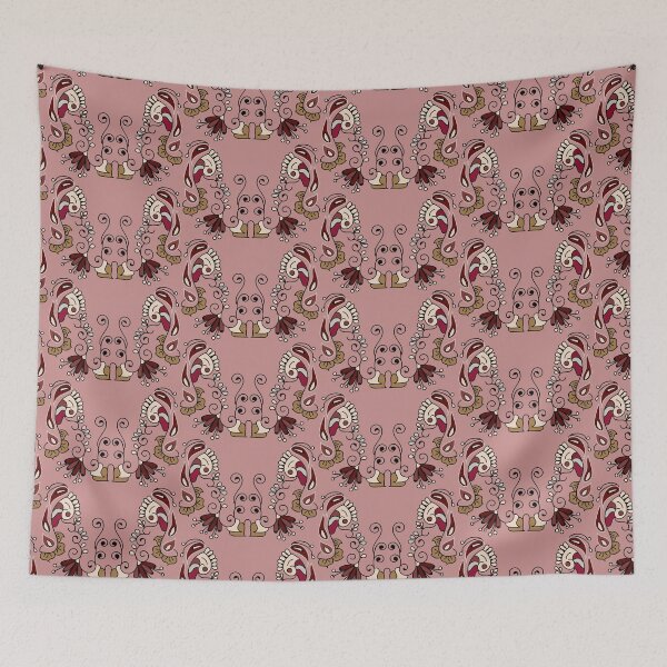 Item preview, Batik Therapy - Light Grayish Red designed and sold by BumbleChynxBee.