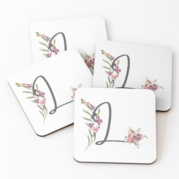 Item preview, Floral Initial Letter L designed and sold by TheFamilyVan.