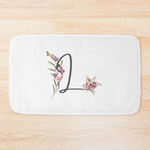 Item preview, Floral Initial Letter L designed and sold by TheFamilyVan.