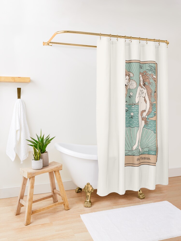 Alternate view of The Venus Shower Curtain
