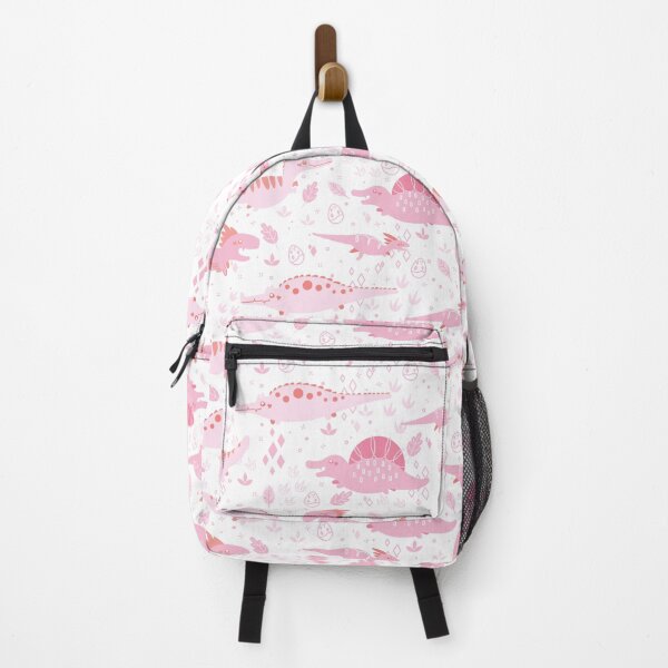 Item preview, Cute Pink Dino Pattern designed and sold by fennellsdesign.