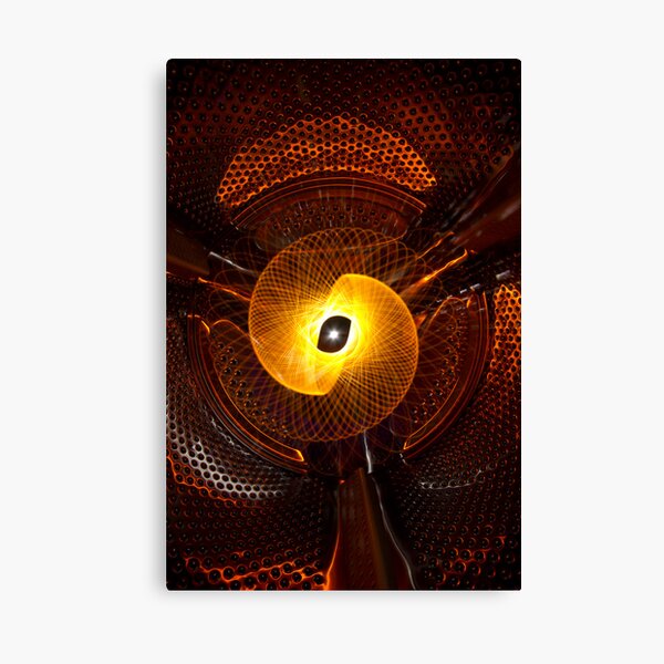 Washing machine physiogram Canvas Print