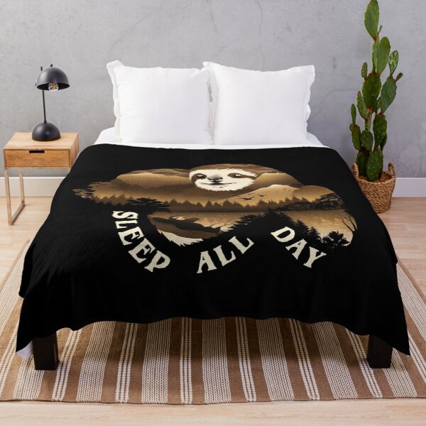 Item preview, Sloth Sleeping All Day designed and sold by Dan Elijah Fajardo.