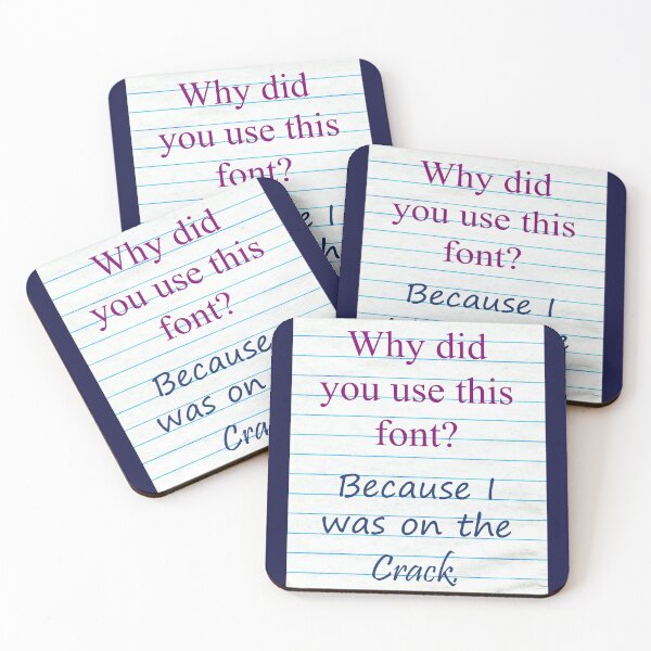 Item preview, Why This Font? designed and sold by bifurious babe.